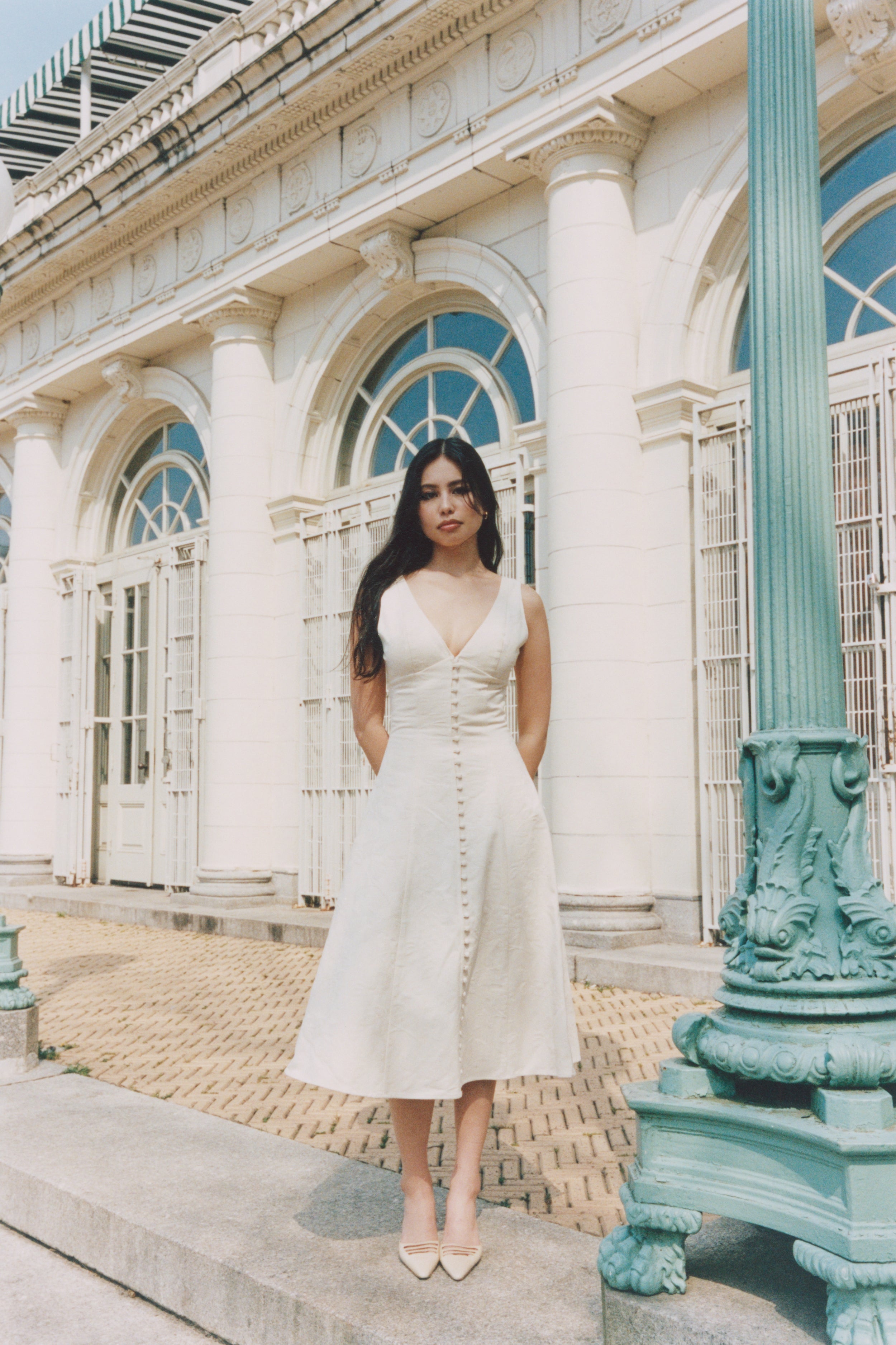 Mirror Palais Dinner's at Six Dress Rent from Hauteline