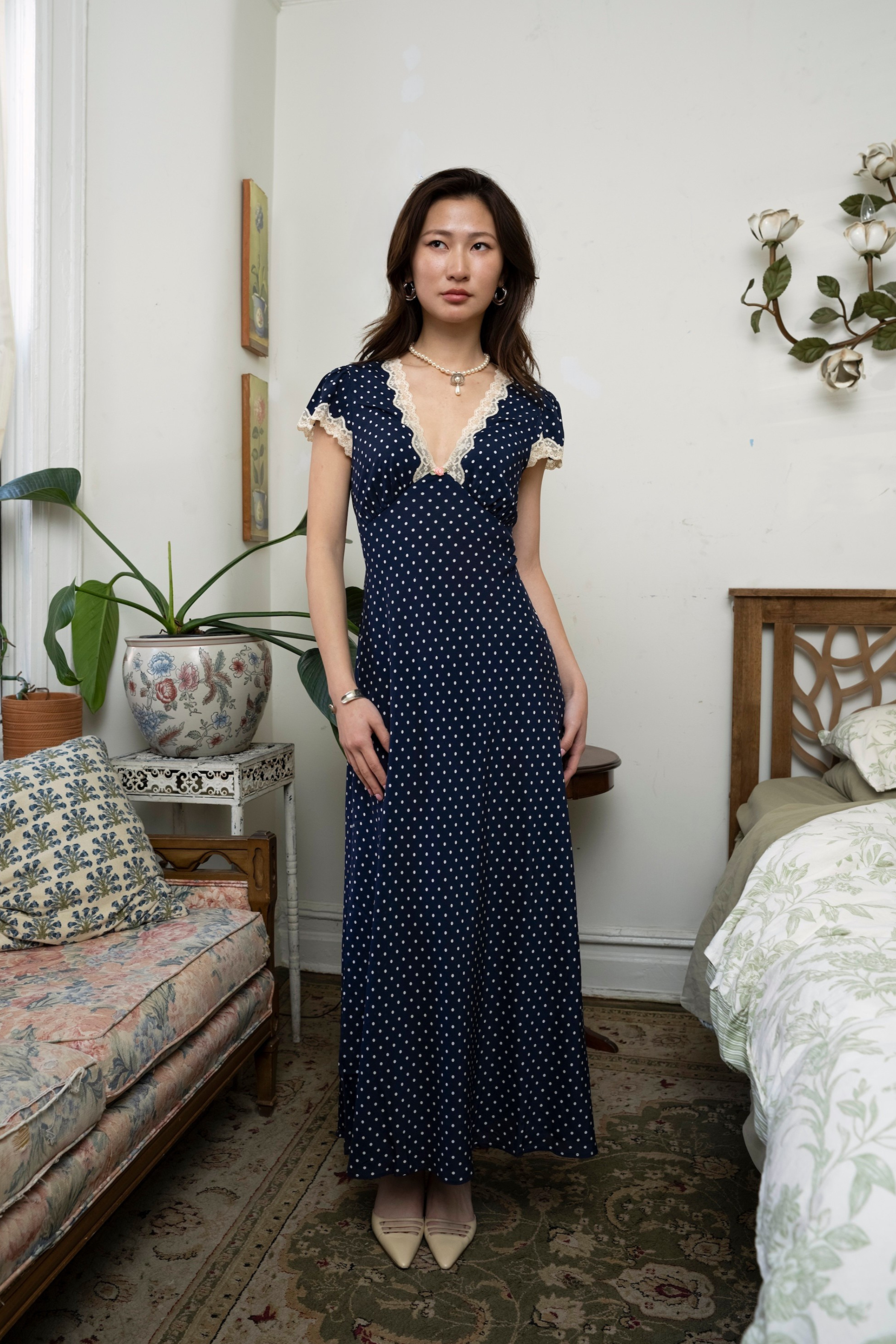 RIXO Clarice Dress in Navy - Size XL RIXO Clarice Dress in Navy - Size XL