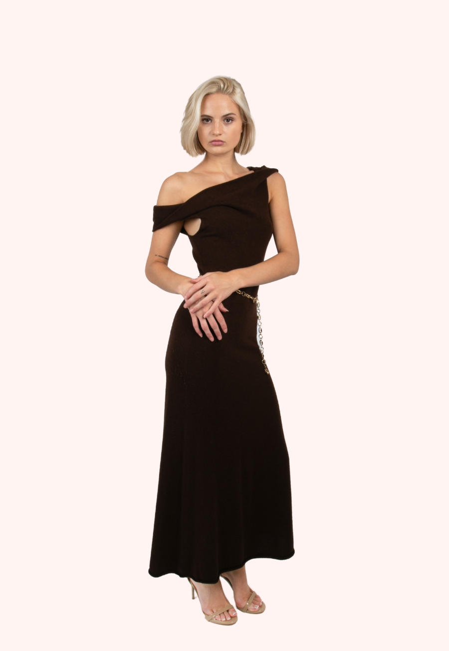 Paulette Cashmere Sweater Dress
