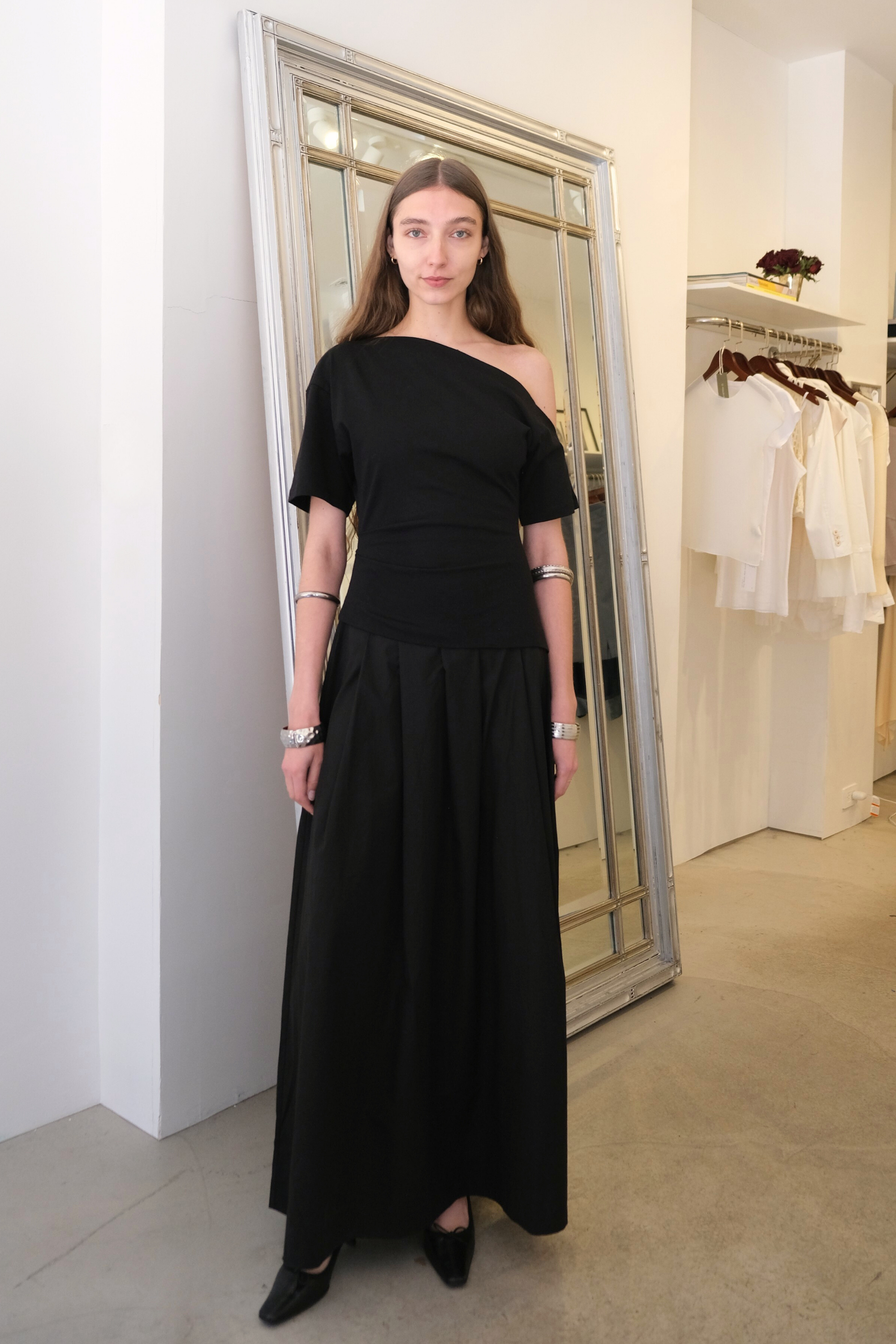 CHANTAL OFFSHOULDER MAXI DRESS