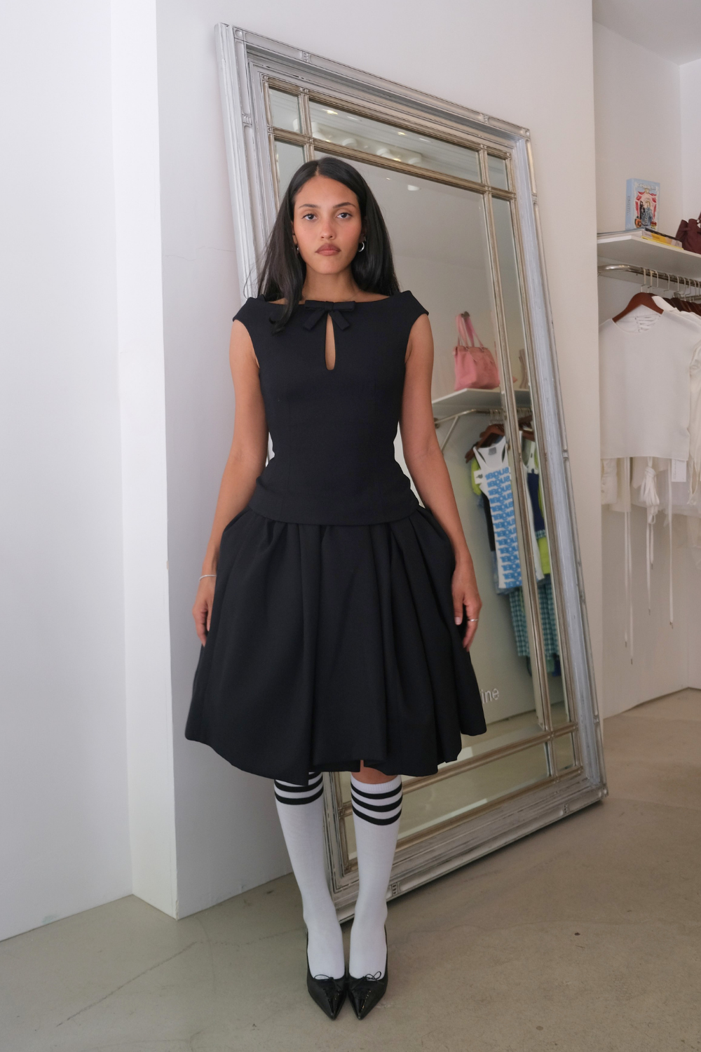 SHUSHU/TONG Pleated Pouf Skirt – Hauteline