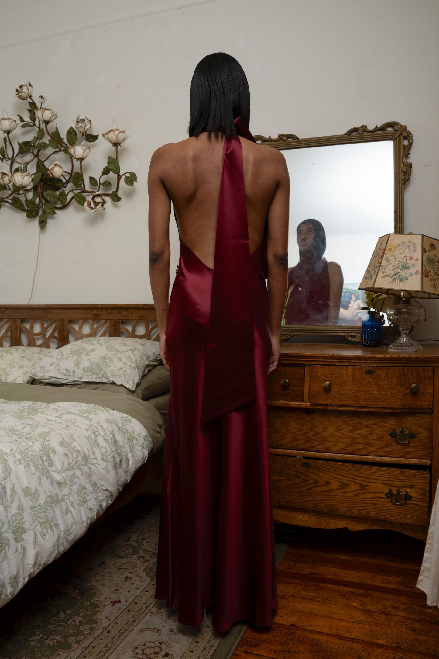 Penelope Gown Bordeaux