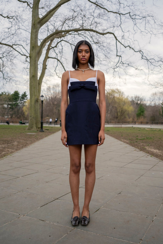 Double Bow Sling Dress