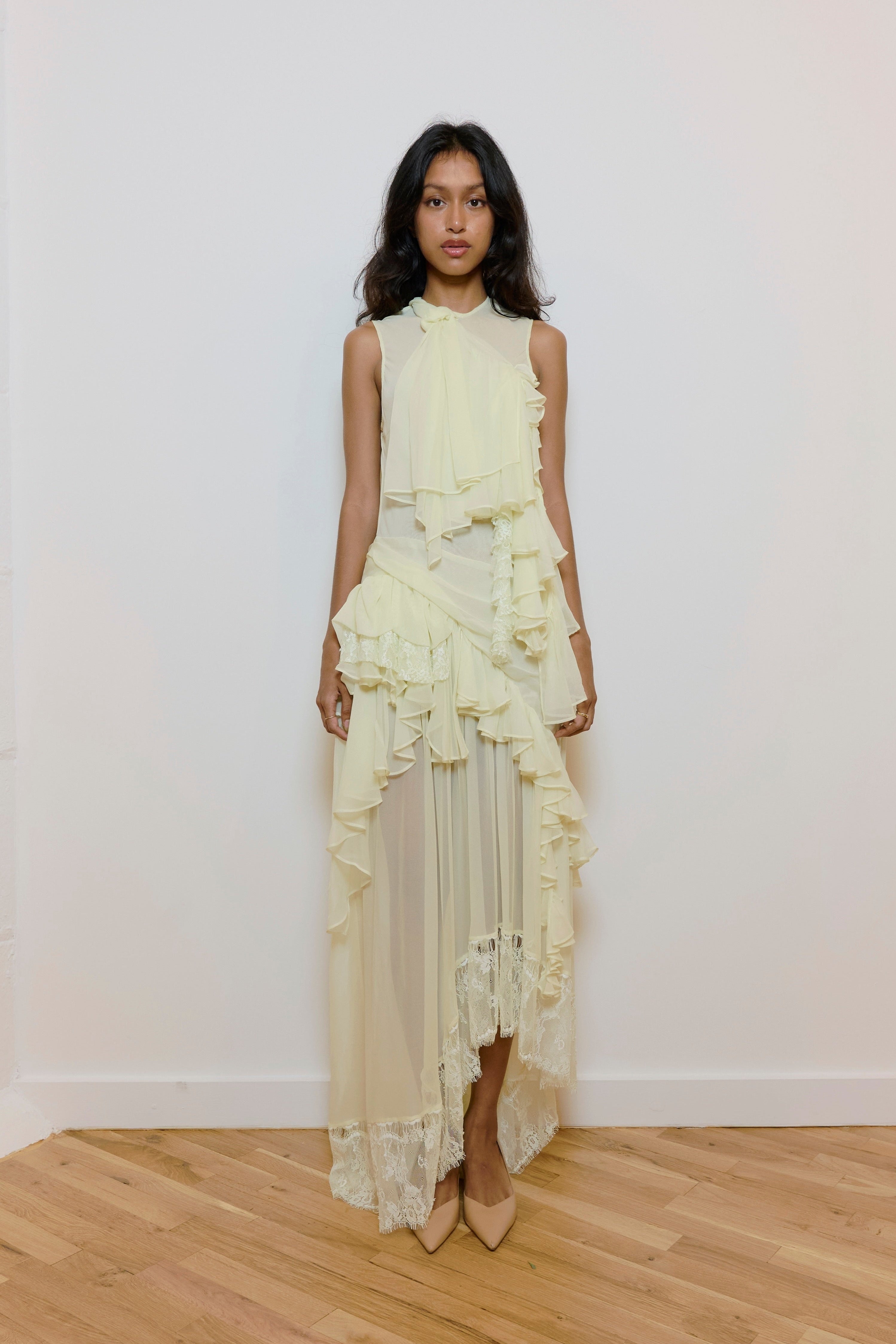 Collina Strada Angelica Dress in Yellow-Rent from Hauteline S Collina Strada Angelica Dress in Yellow-Rent from Hauteline S