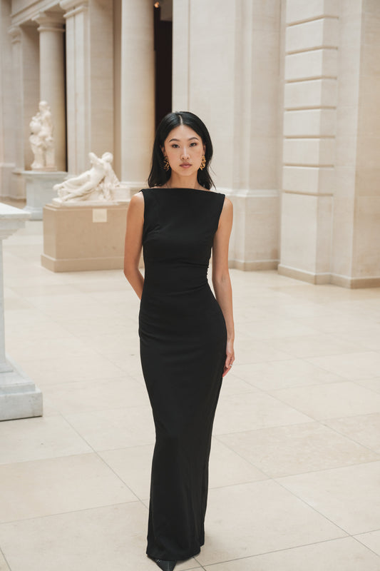 Verona Gown in Black