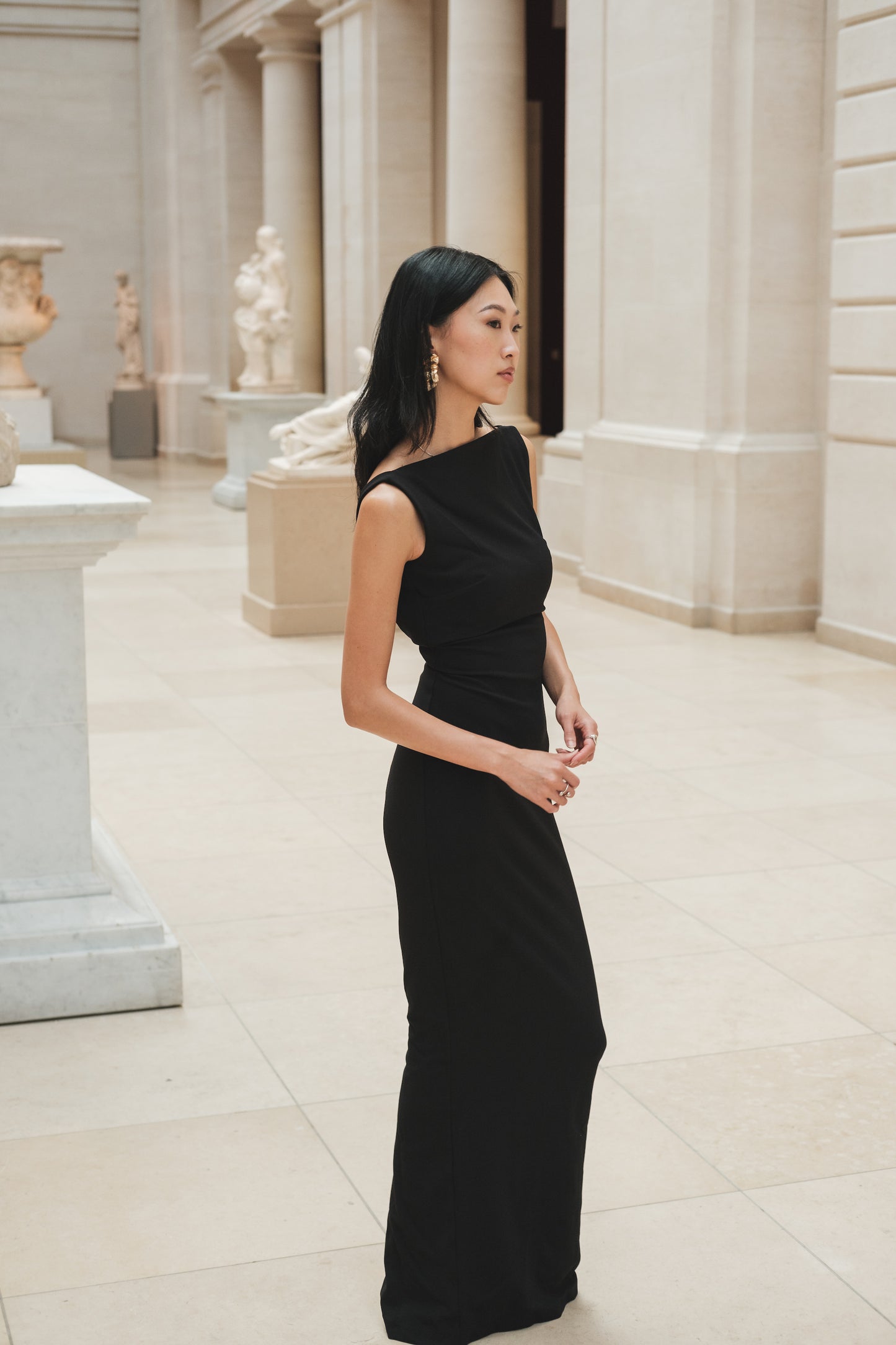 Verona Gown in Black