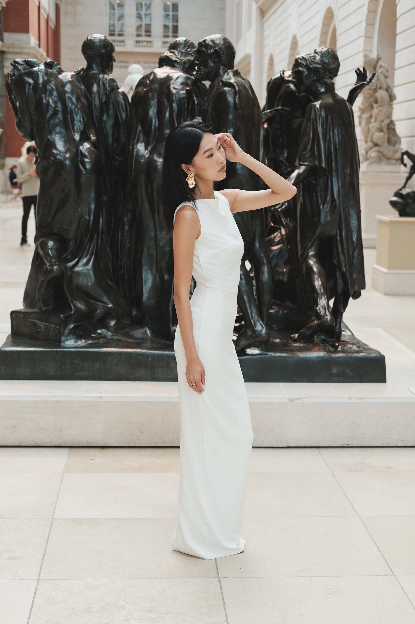 Verona Gown in White (Final Sale)