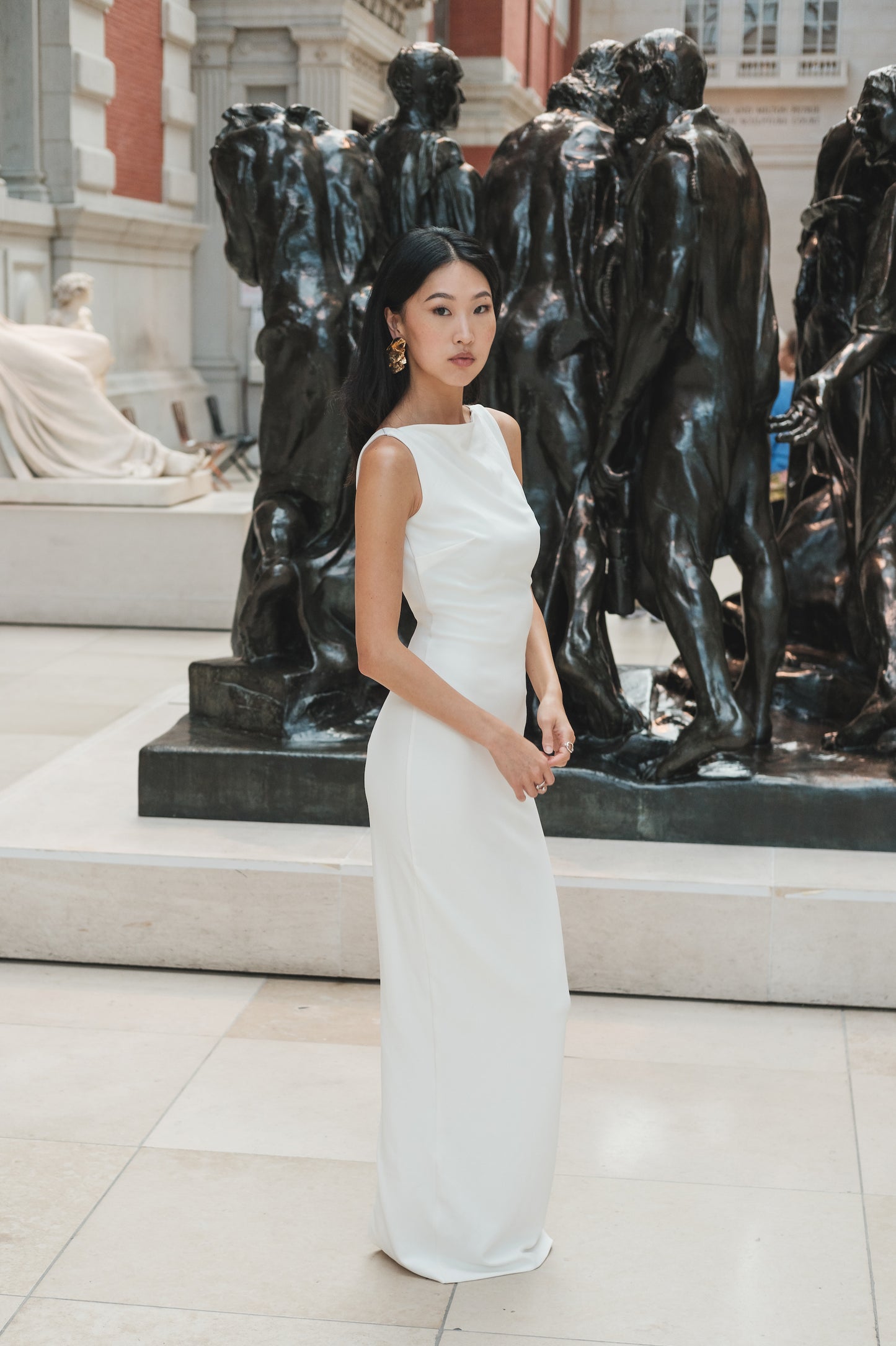 Verona Gown in White (Final Sale)