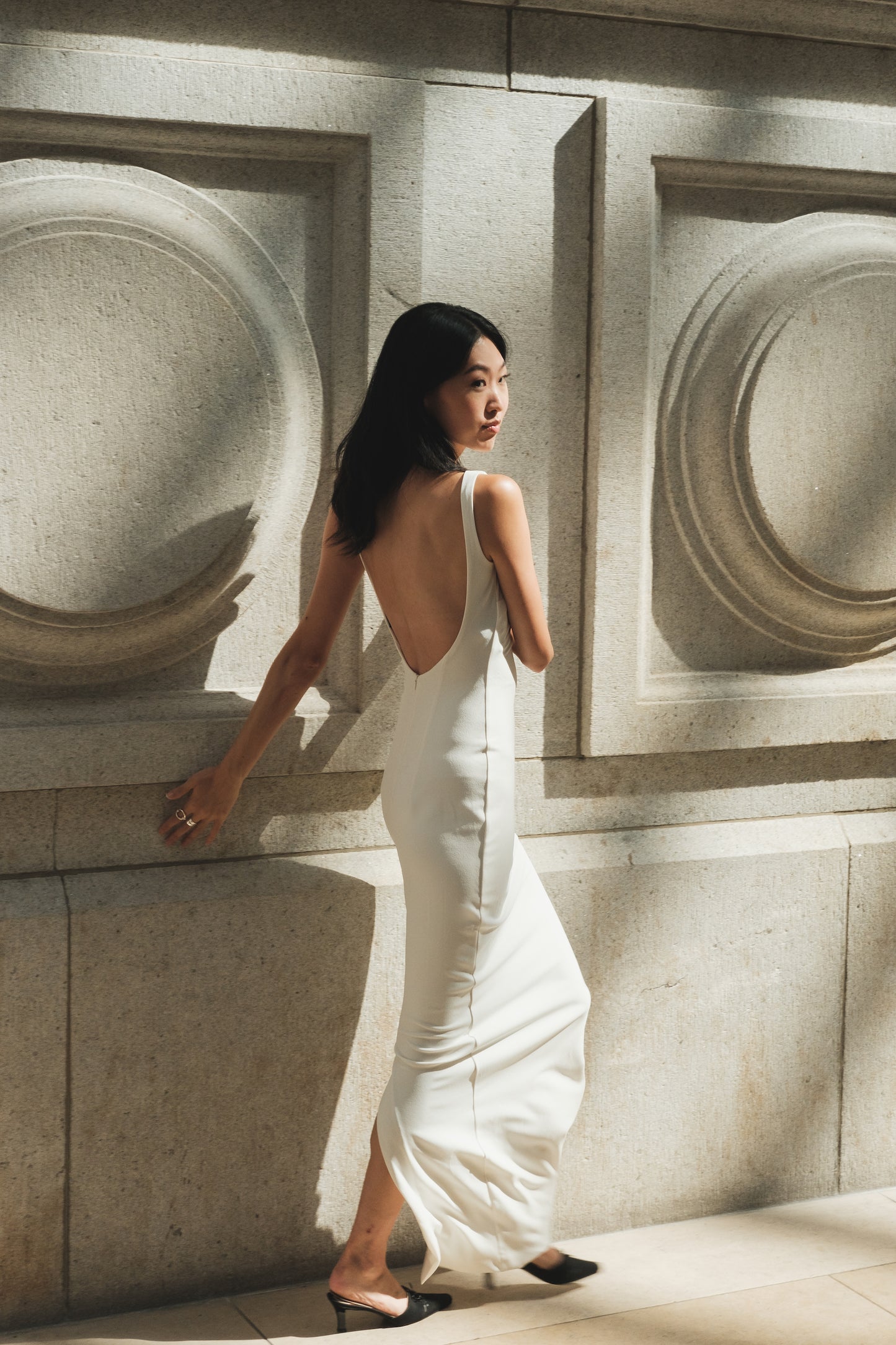 Verona Gown in White (Final Sale)