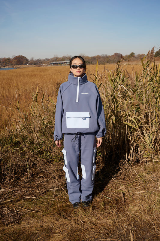 Azure Boxed Pullover
