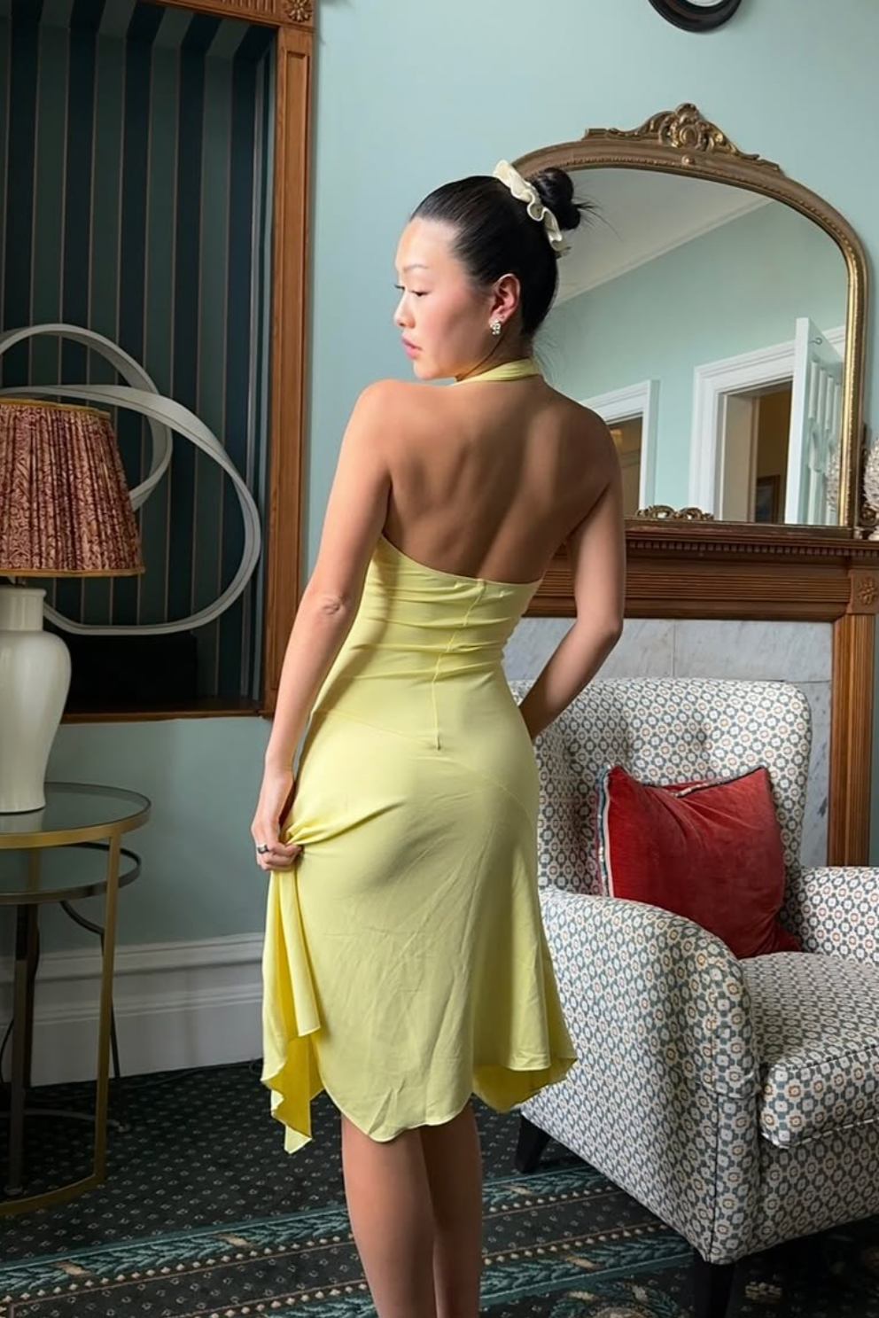 Aurora Dress Yellow