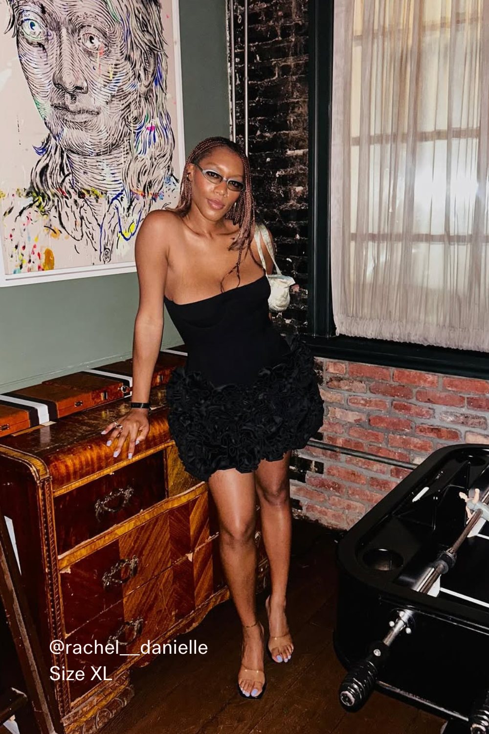 Black Paradise Cupped Corset