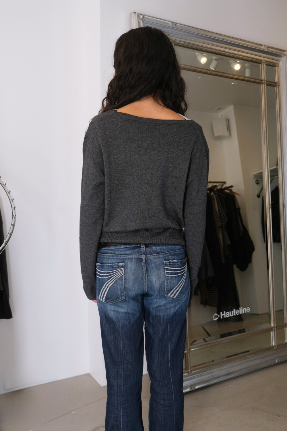 Kiarra Sweater in Charcoal
