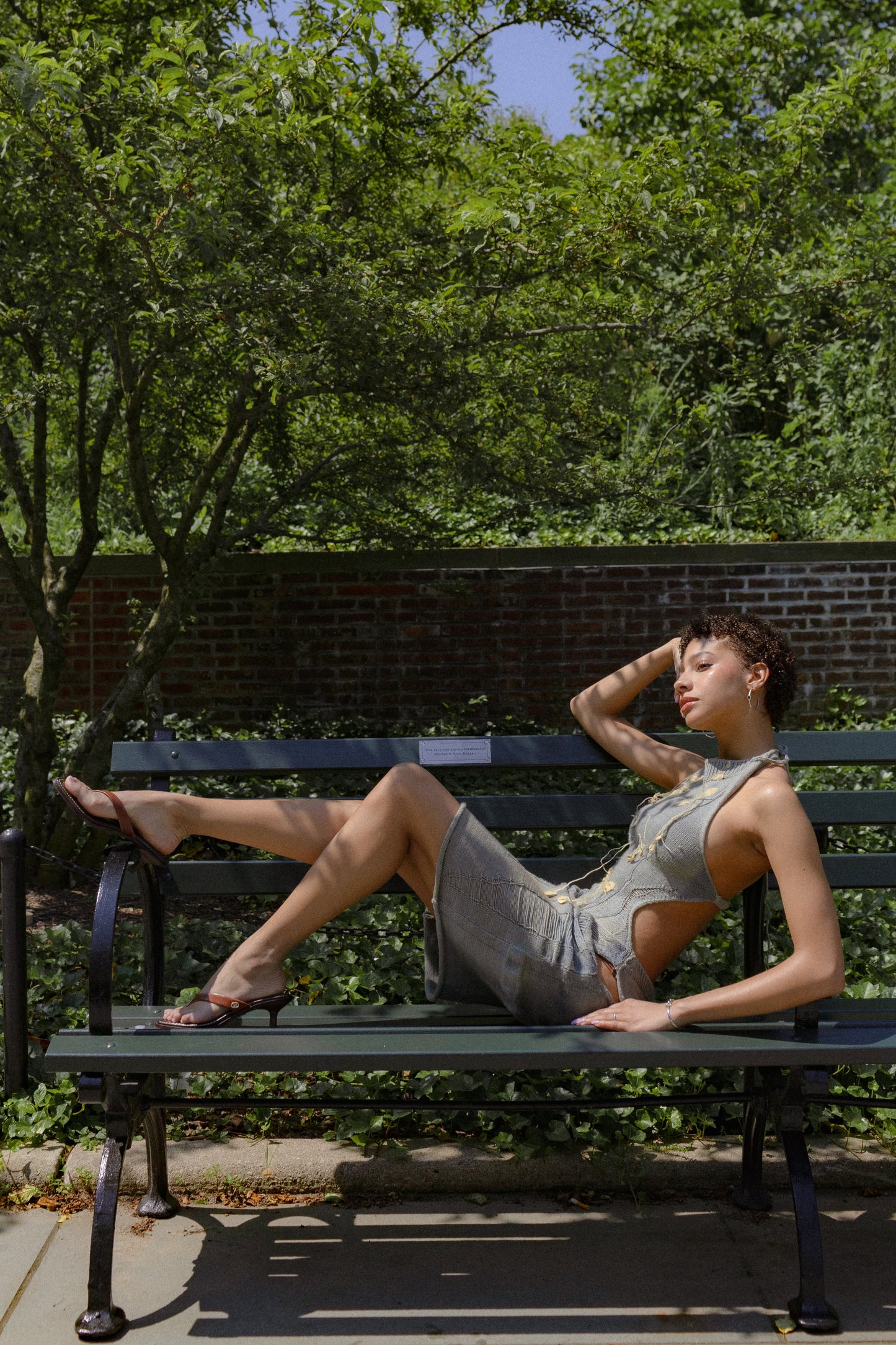 Saturday Indigo Silk Cocoon Dress