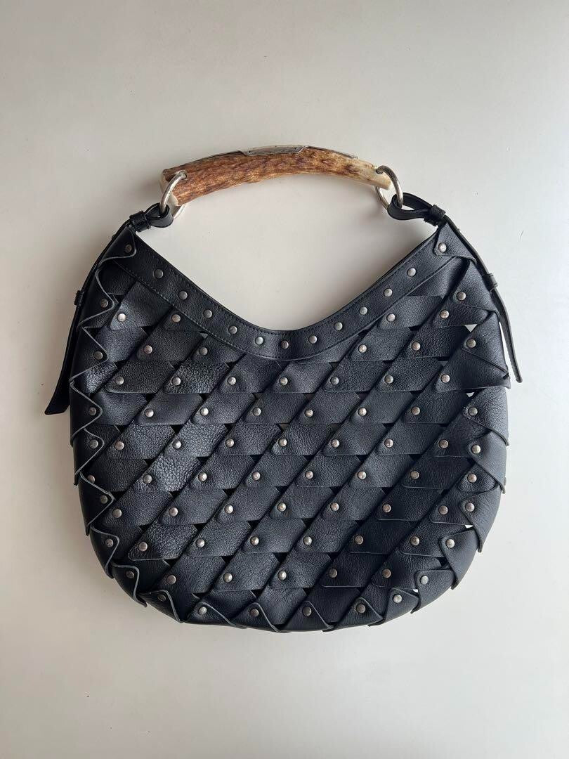 YSL SS2002 Mombasa Black Leather