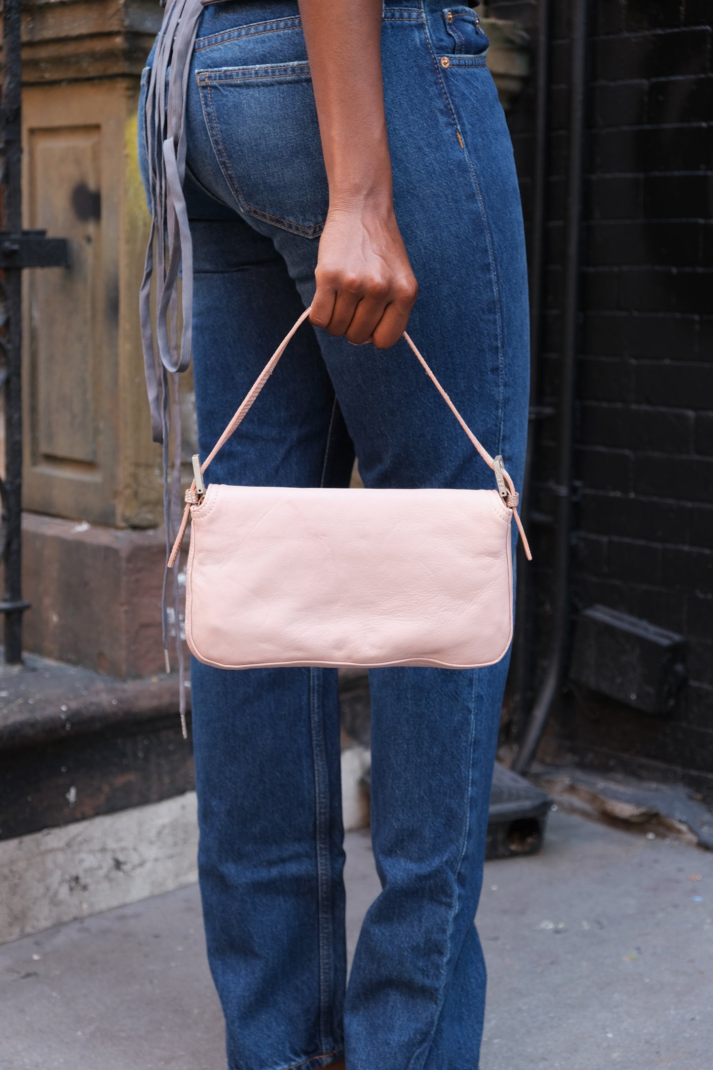 Fendi Pink Baguette Bag