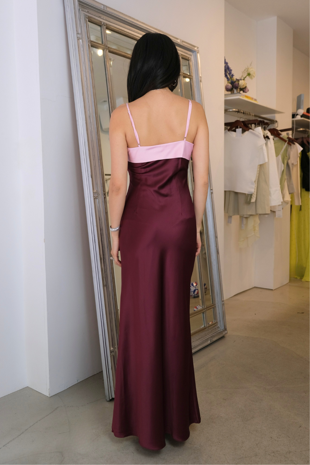 maxi dress slip Stolen Stores Swan Slip Maxi Dress XS