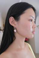 Pink Petal Earrings