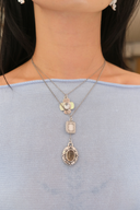 Ophelia Necklace Stack in Silver