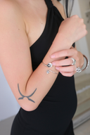 Calla Lily Bangle Bracelet