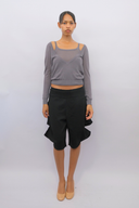 The Malaya Tank and V-Neck in Grey