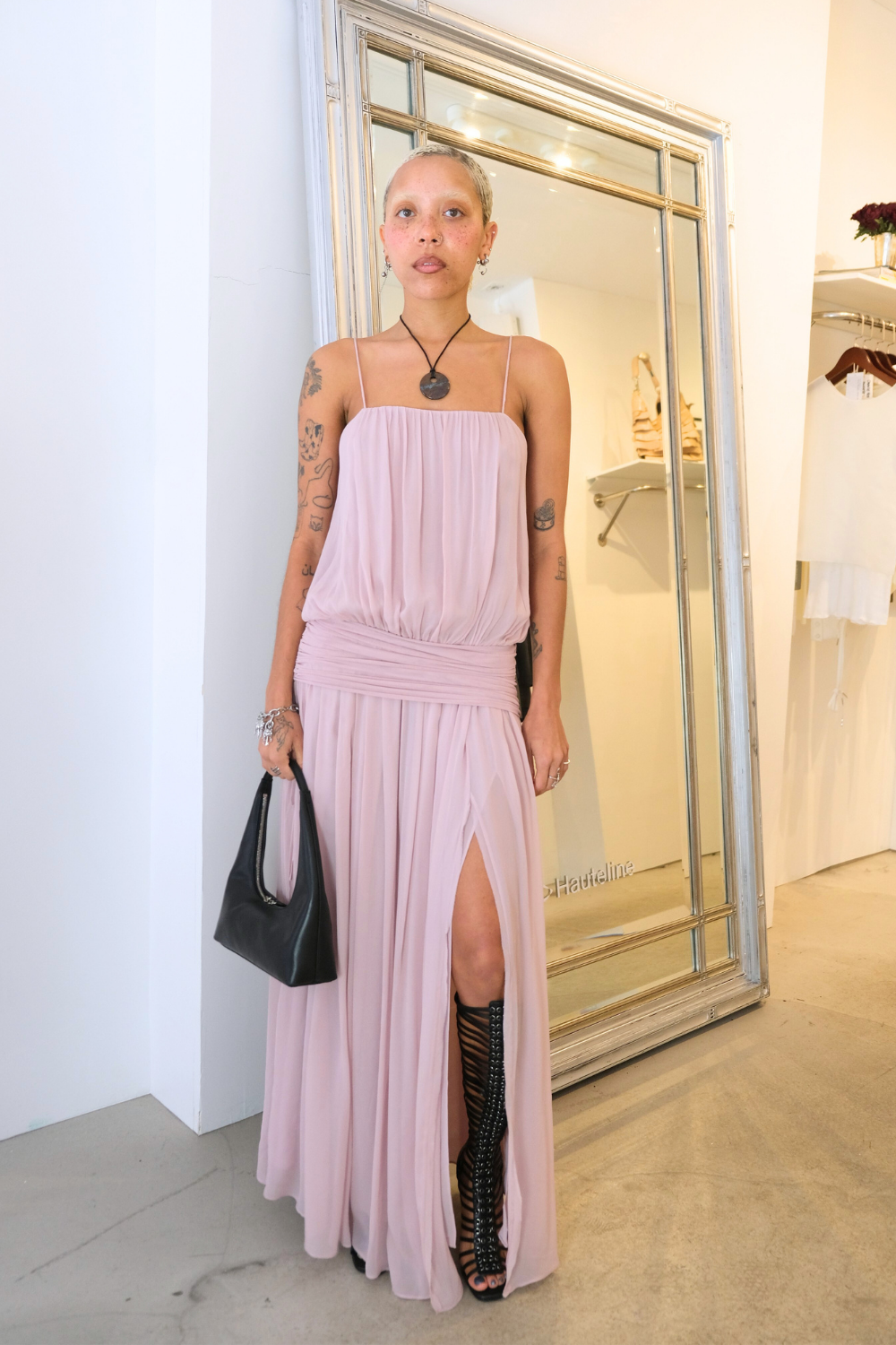 Camille Blouson Maxi Dress