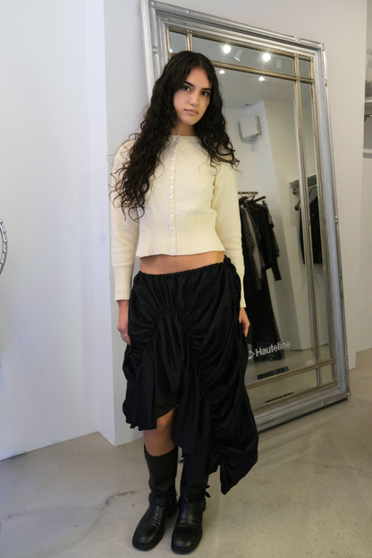 Venus Maxi Skirt in Black