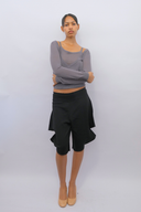 The Malaya Tank and V-Neck in Grey