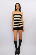 Stack Pull Over Sweater in Stripes