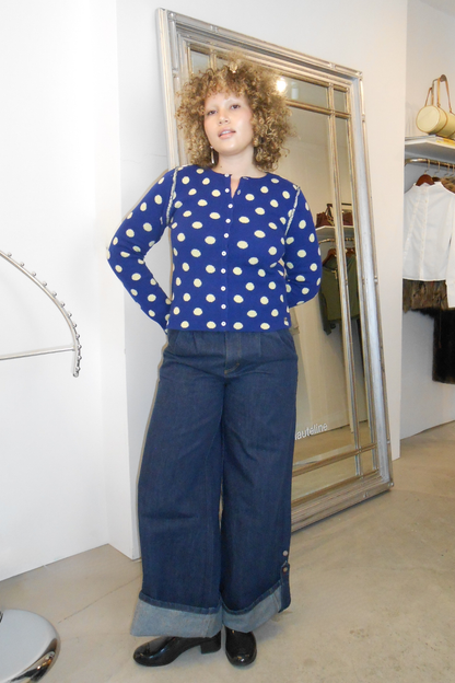 Tabitha Reversible Merino Wool Cardigan