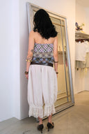 Multi Plaid Chiffon Top