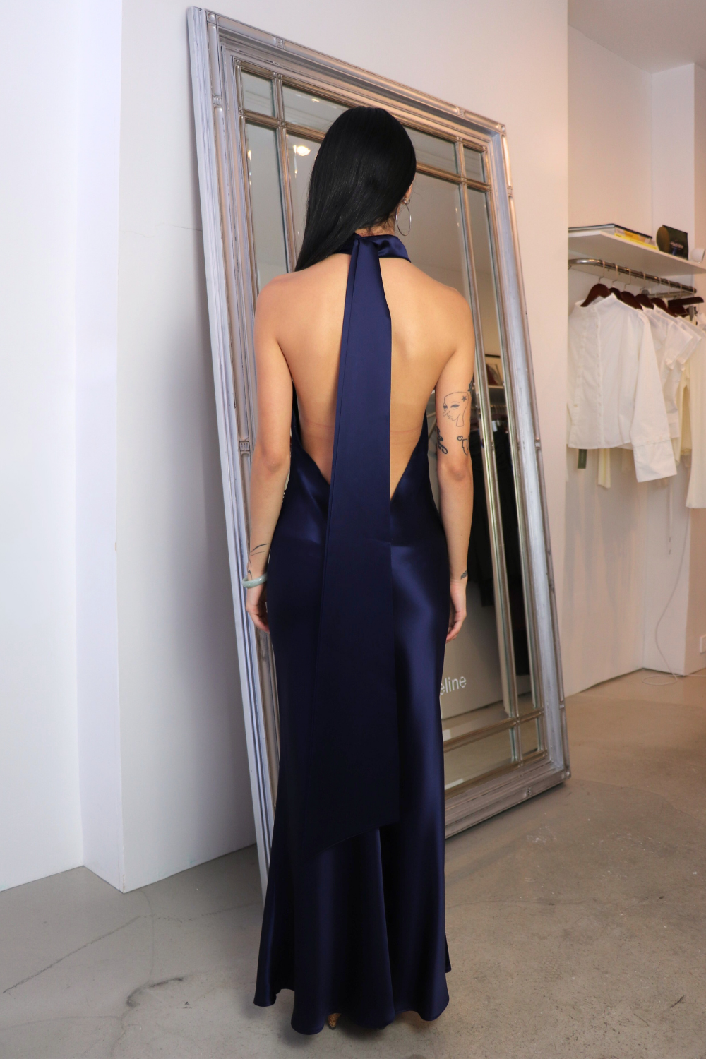 Penelope Gown Navy Blue