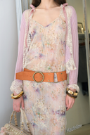 O Ring Belt in Brown
