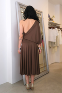 Arden Dress in Brown