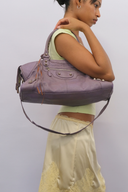Balenciaga 2000s Light Purple City Bag