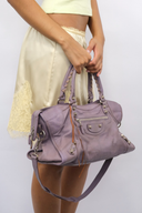 Balenciaga 2000s Light Purple City Bag