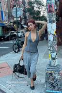 Julia Halterneck Corset Top Gray