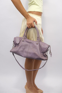Balenciaga 2000s Light Purple City Bag