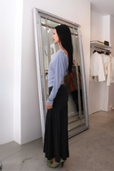 Ballad Button Top in Bluebell