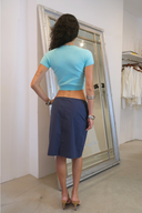 Romi Sweater in Aqua