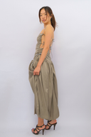 Grey Bubble Maxi Dress