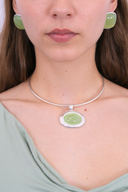 Alba Green Necklace