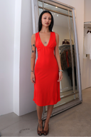 Sabrina Dress in Red