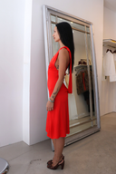 Sabrina Dress in Red