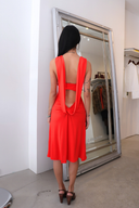 Sabrina Dress in Red