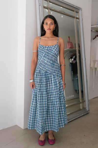 Damson Madder Lyra Midi Dress - Rent from Hauteline