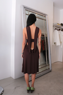 Sabrina Dress in Brown