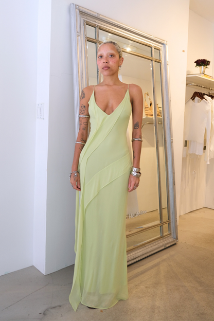 Sabrina Asym Maxi Dress