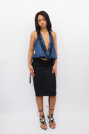 Sade Top in Teal