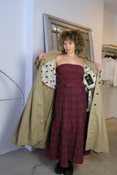 Sofia Pleated Trench